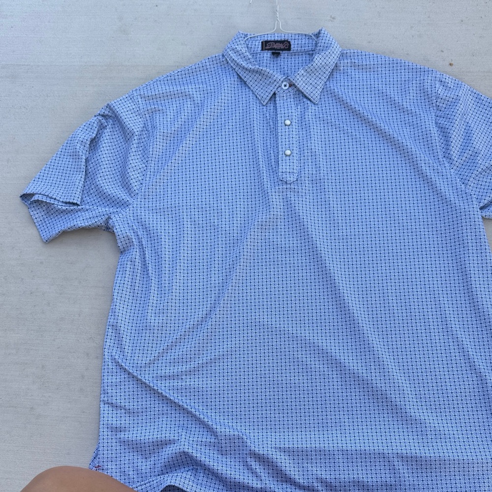 Stylish Blue Checkered Men's Shirt